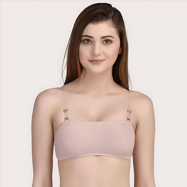 Stretchable and Wirefree Tube Bra for Daily Luxury